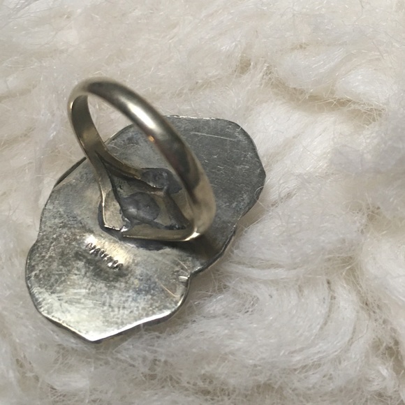 Vintage Native American Charoite Ring - Picture 5 of 12